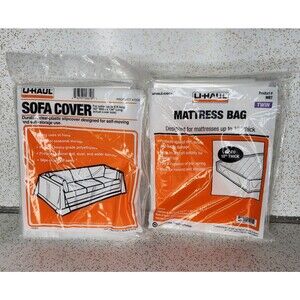 U-Haul Standard Twin Mattress Bag & Couch Cover Moving Essentials Covers Lot